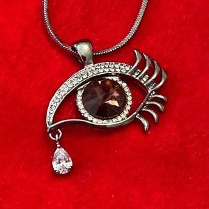 Necklace evil eyes